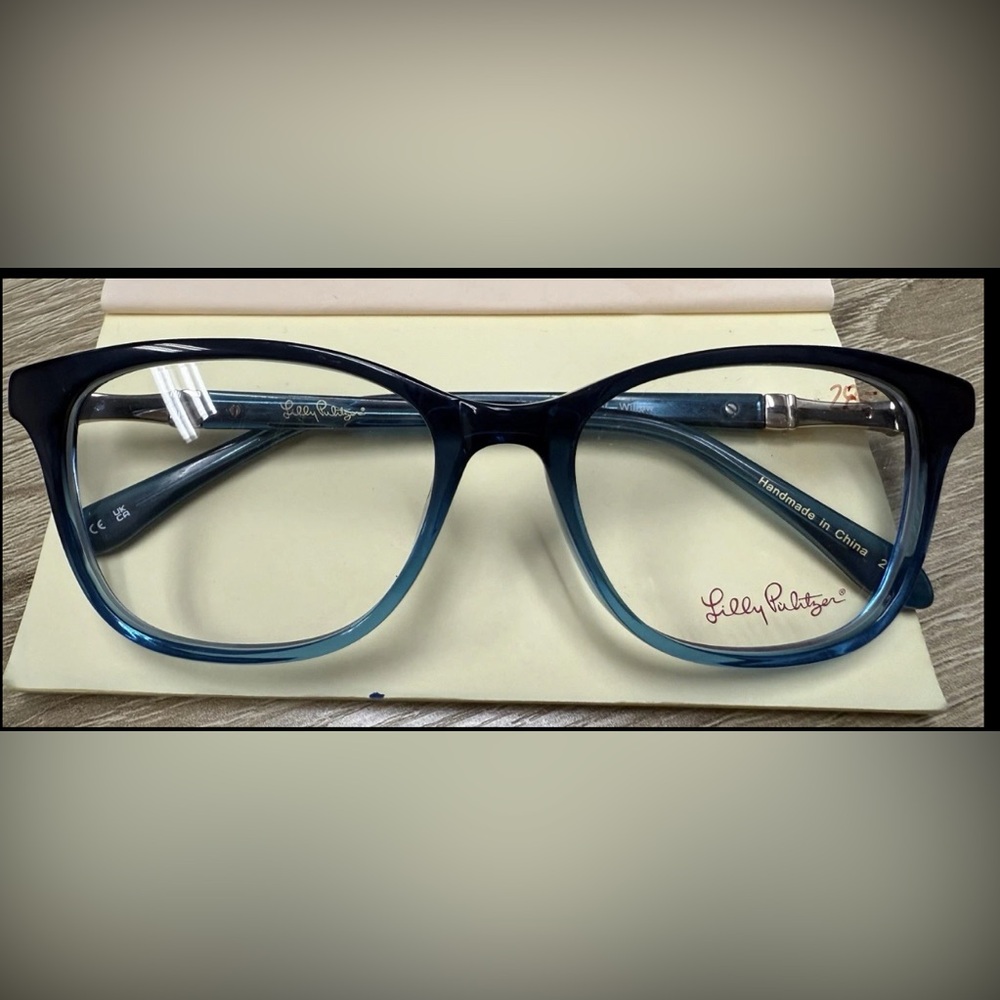 Lilly Pulitzer Blue Eyeglass Frames  51-16-135